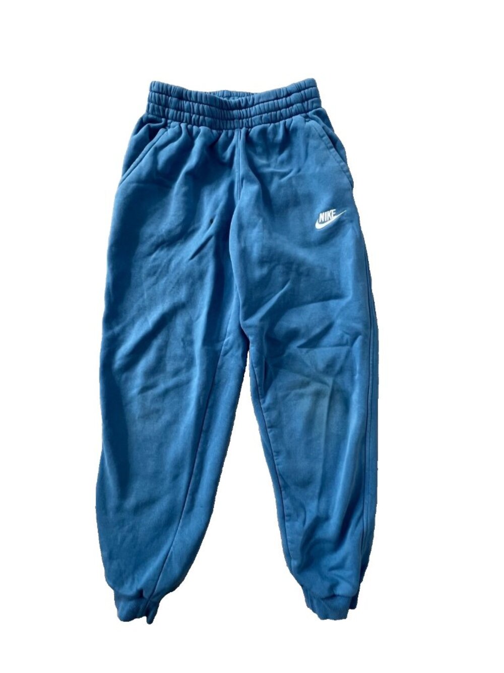 Nike Kids Boy's Sweatpants Blue 10/12 ( L )
